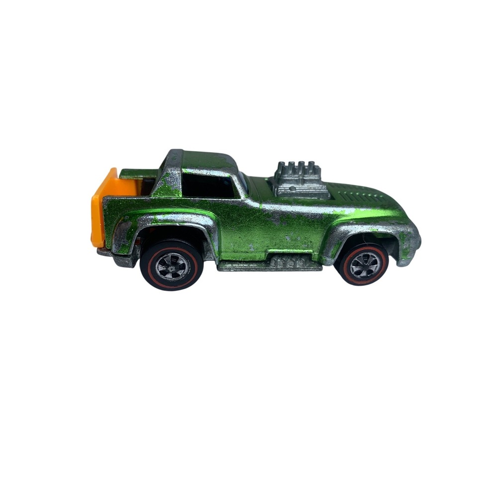 Hot Wheels Redline Short Order 1970 Lime Green Spectraflame Vintage Diecast Car